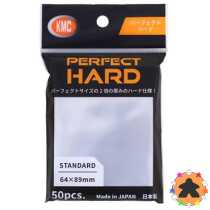 KMC - Standard Sleeves - Perfect Hard (50 Sleeves)