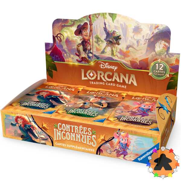 Lorcana - Contrées inconnues (S12) - Boite de 24 boosters (FR)