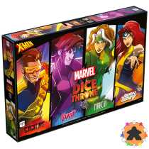 Dice Throne Marvel - Cyclope, Gambit, Malicia, Jean Grey