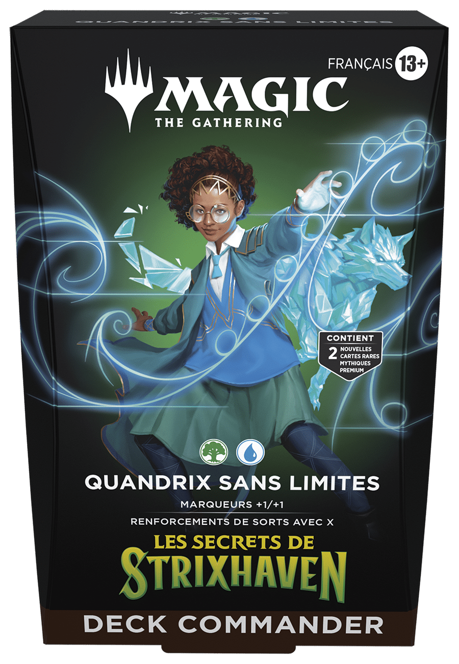 Deck commander Quandrix sans limites