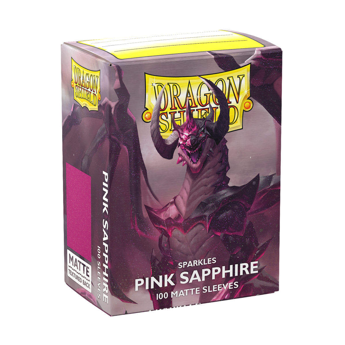 Dragon Shield - Matte Pink Sapphire (100 sleeves standard size)