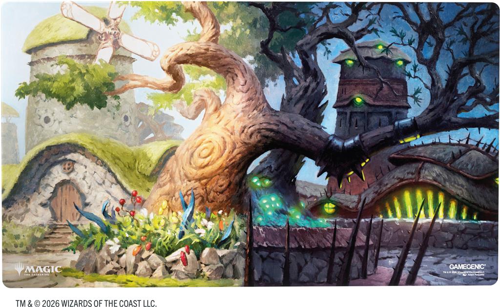 Gamegenic - MTG Lorwyn - Shiny Playmat - Temple Garden
