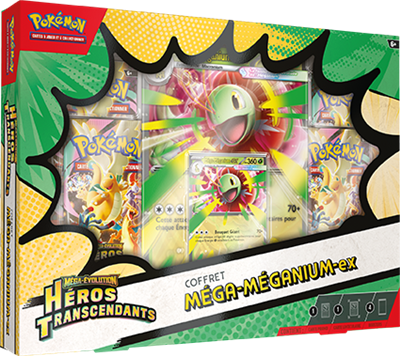 Pokémon - Héros Transcendants (ME02.5) - Coffret Méga-ex Méganium