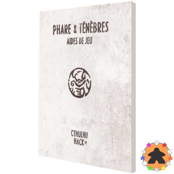 Cthulhu Hack - Pochette Aides jeu Phare & Ténèbres