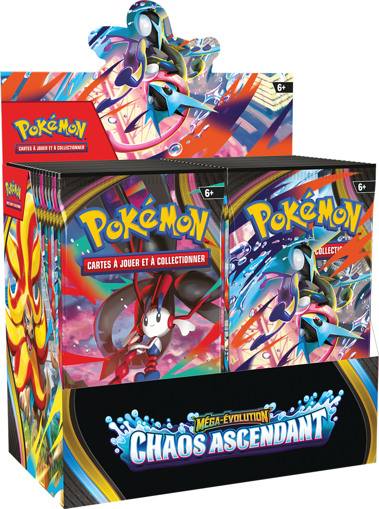 Pokémon - Chaos Ascendant (ME04) - Boite de 36 boosters (Display - FR)