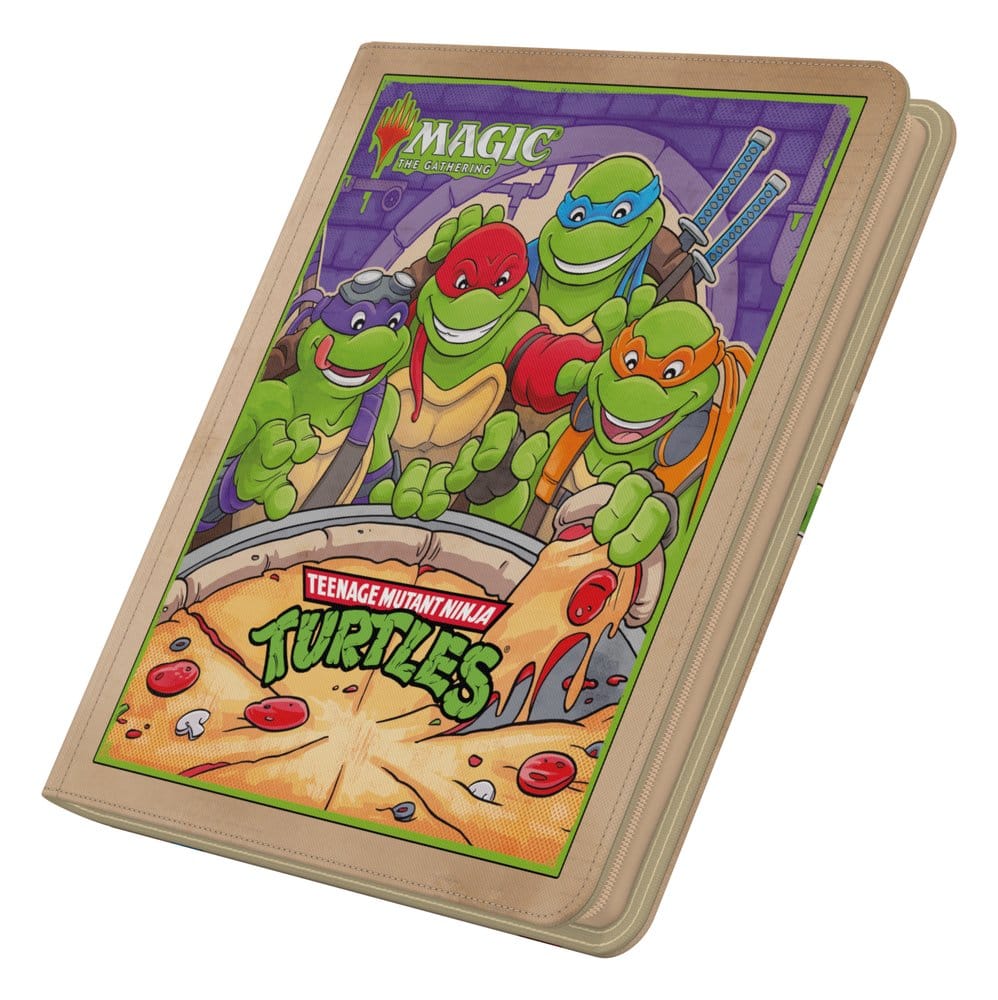 Ultimate Guard - Zipfolio 480 Xenoskin - MTG TMNT - Pizza Box