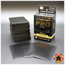 KMC - Standard Sleeves - Hyper MAT PRO Black (100 Sleeves)