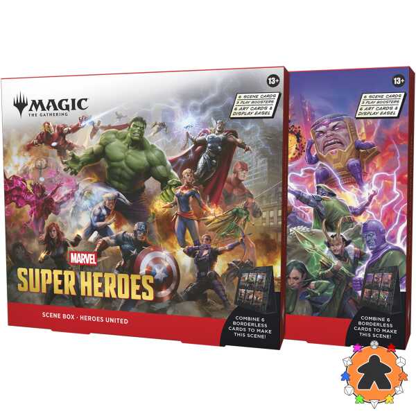 Marvel Super Heroes - Boite scénique - Lot des 2 Scènes
