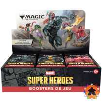 Marvel Super Heroes - Boite de 30 boosters de jeu
