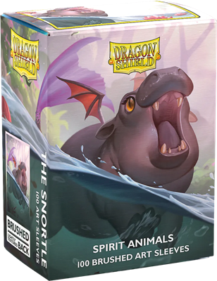 Dragon Shield - Standard size Brushed Art Sleeves - The Snortle (100 Sleeves)