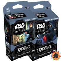Star Wars Unlimited (SWU) - Cendres de l’Empire - Deck de démarrage - Lot de 2 decks différents (FR)