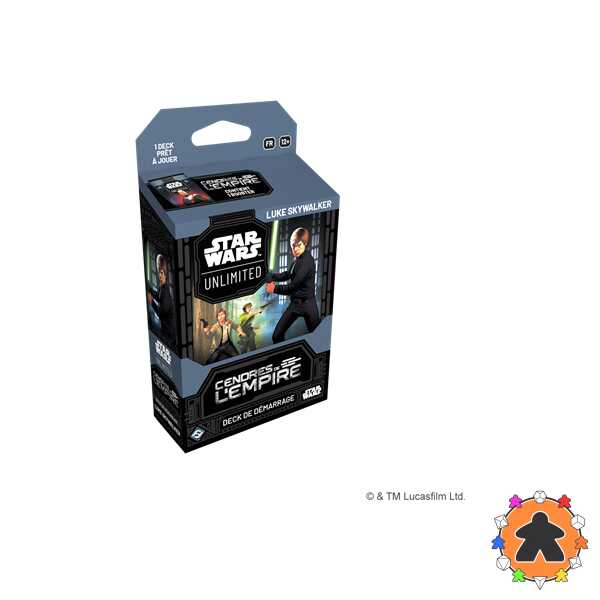 Star Wars Unlimited (SWU) - Cendres de l’Empire - Deck de démarrage - Luke Skywalker (FR)