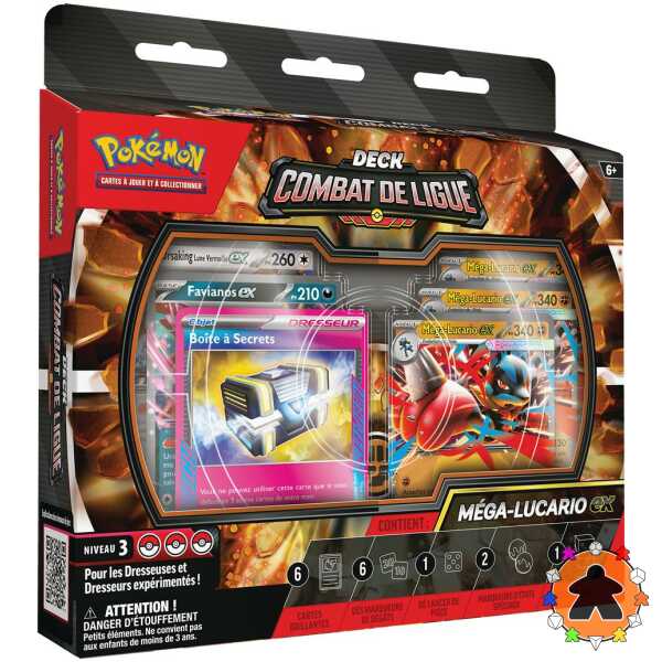 Pokémon - Deck Combat de Ligue Méga-Lucario‑ex