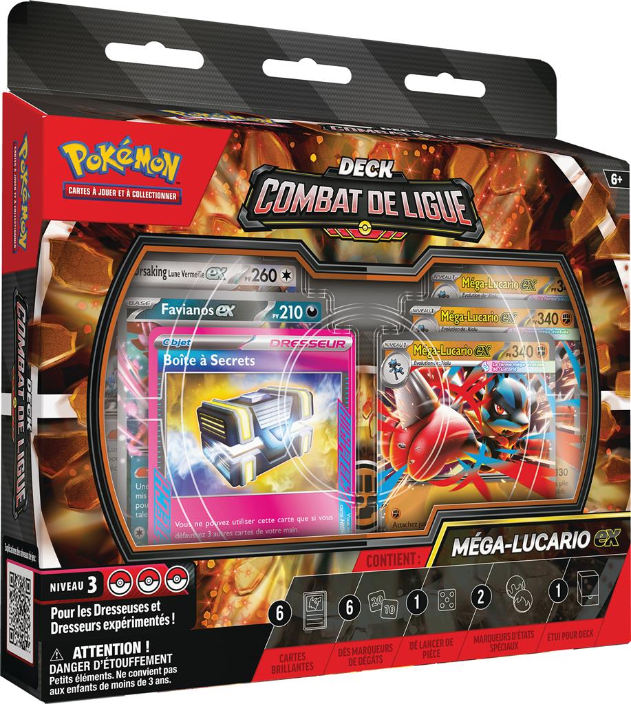 Pokémon - Deck Combat de Ligue Méga-Lucario‑ex