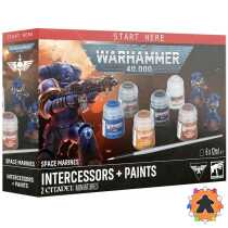 Space Marines - Intercessors + Set de Peinture