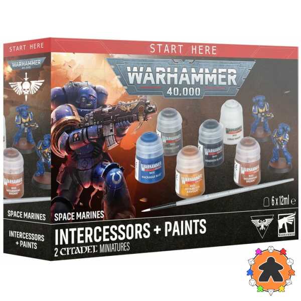 Space Marines - Intercessors + Set de Peinture
