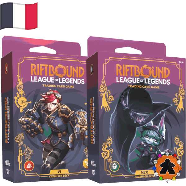 Riftbound - Déchaînement (S3) - Lot de 2 Deck - Vi et Vex (FR)