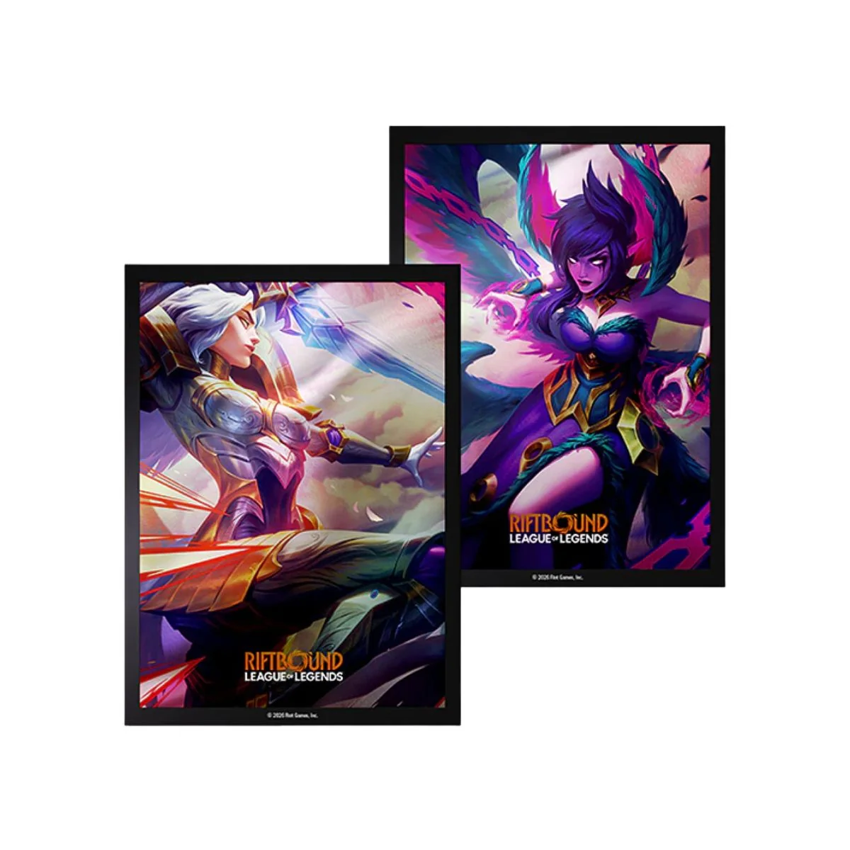 Riftbound - Vendetta Art Sleeves - Kayle vs Morgana (50+50 sleeves)