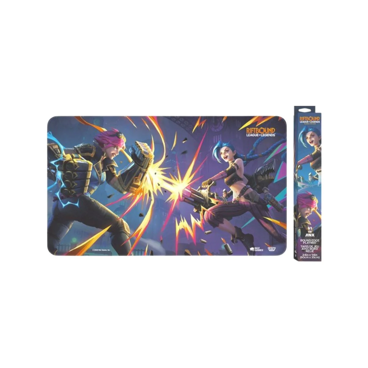 Riftbound - Vendetta Playmat - Vi vs Jinx