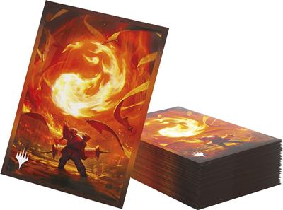 Gamegenic - MTG Strixhaven - Premium Art Sleeves - Montagne (Moutains)