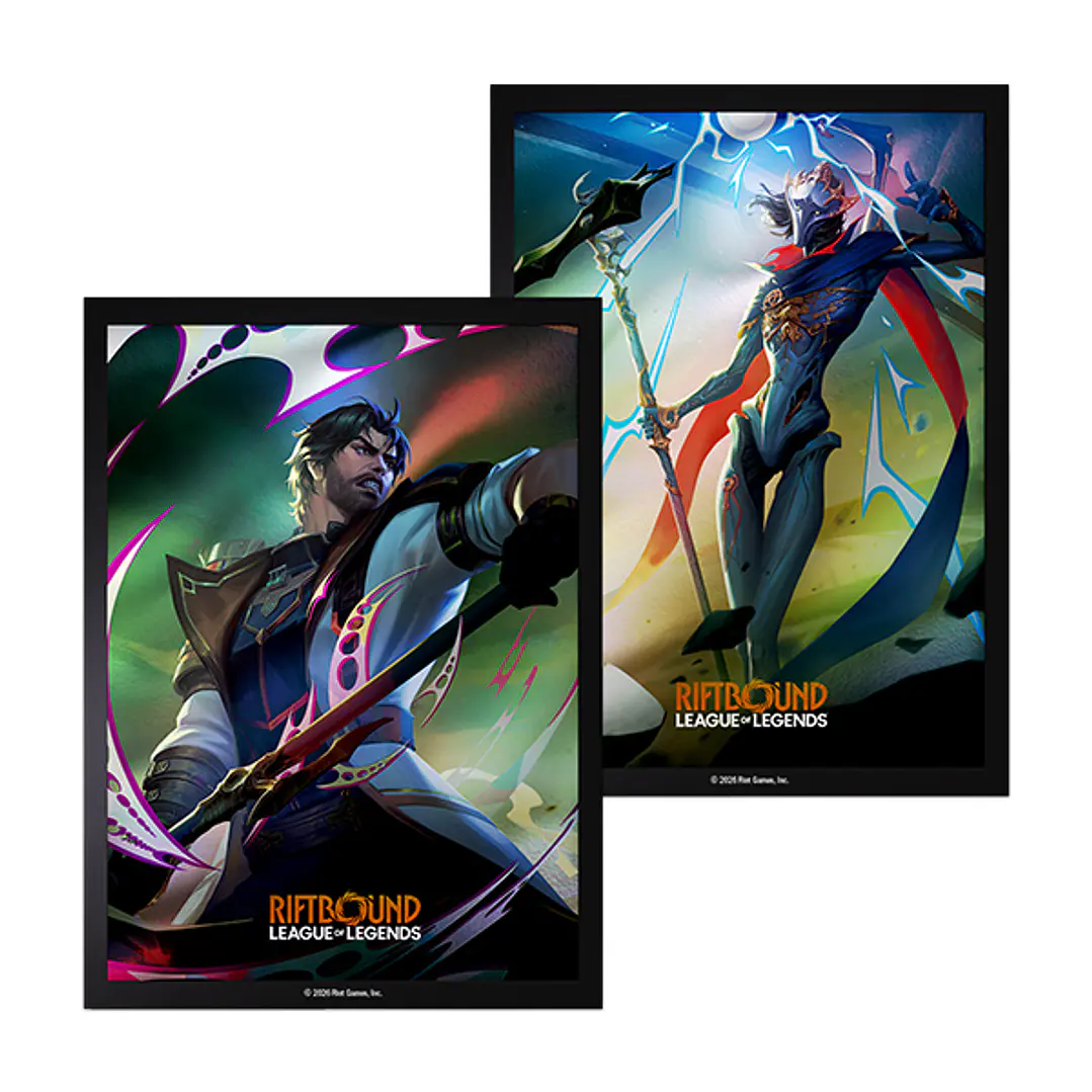Riftbound - Vendetta Art Sleeves - Jayce vs Viktor (50+50 sleeves)