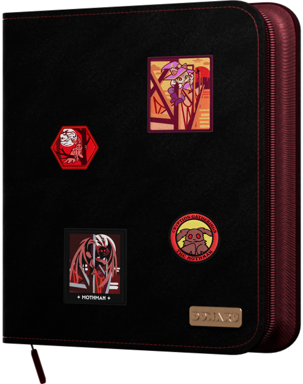 Gatherers’ Tavern – DOMARU 12-Pocket Binder – Cryptids Collection: Crimson Glow