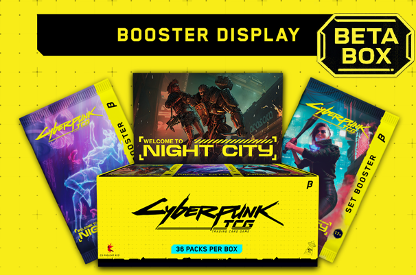 Cyberpunk TCG - Welcome to Night City - Boite Beta de 36 Boosters (Beta Display - EN)