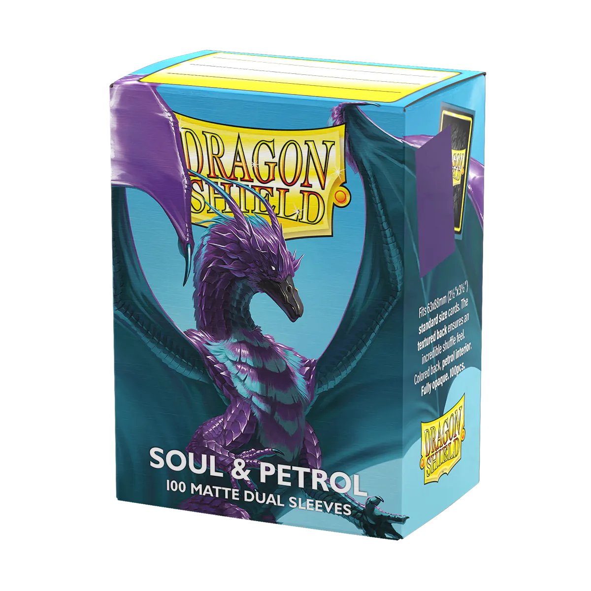 Dragon Shield – Matte Dual Standard – Soul & Petrol – 100 Sleeves