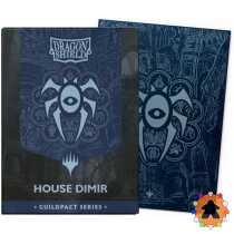 Dragon Shield Matte Dual Art – MTG Guildpact Series – House Dimir – 100 Sleeves