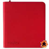 Vault X – Exo-Tec Zip Binder XL 12-Pocket – Fire Red