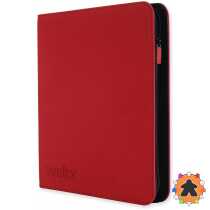 Vault X – Exo-Tec Zip Binder XL 12-Pocket – Fire Red