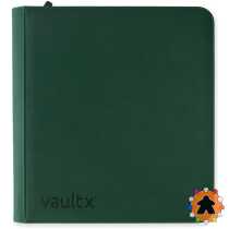 Vault X – Exo-Tec Zip Binder XL 12-Pocket – Forest Green