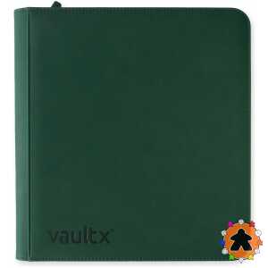 Vault X – Exo-Tec Zip Binder XL 12-Pocket – Forest Green