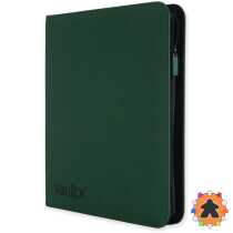 Vault X – Exo-Tec Zip Binder XL 12-Pocket – Forest Green