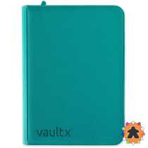 Vault X – Exo-Tec Zip Binder 9-Pocket – Ocean Blue