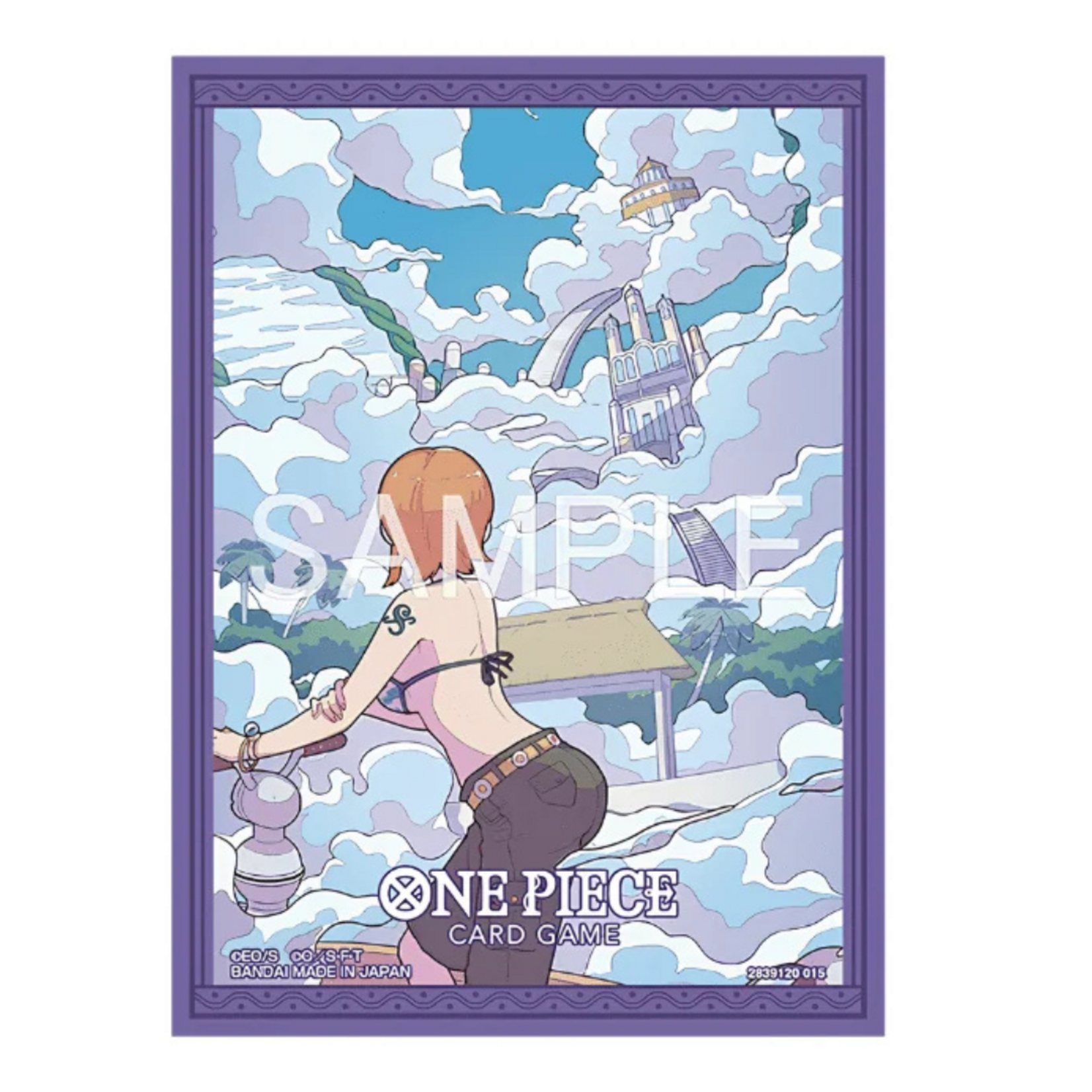 One Piece Card Game – Official Sleeves TCG+ Store Edition Vol.7 – Sky Island / Nami