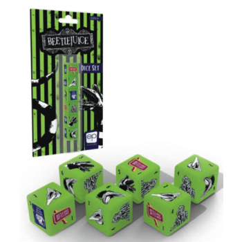 Beetlejuice – Set de 6 dés D6