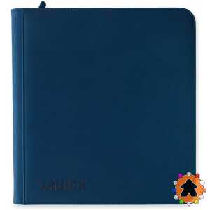 Vault X – Exo-Tec Zip Binder XL 12-Pocket – Royal Blue