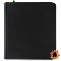 Vault X – Exo-Tec Zip Binder XL 12-Pocket – Signature Black