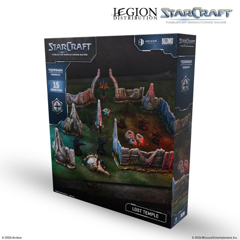 StarCraft: The Miniatures Game – Lost Temple – Terrain Expansion Set (EN)