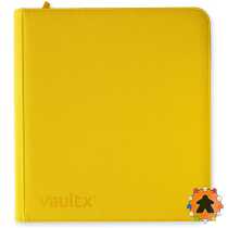 Vault X – Exo-Tec Zip Binder 12-Pocket – Sunrise Yellow