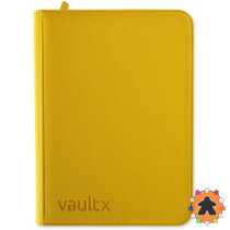 Vault X – Exo-Tec Zip Binder 9-Pocket – Sunrise Yellow