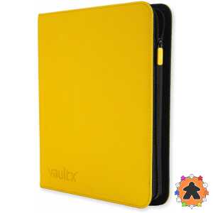 Vault X – Exo-Tec Zip Binder 12-Pocket – Sunrise Yellow