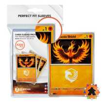 Phoenix Shield – 200 Sleeves Perfect Fit (64 × 89 mm)