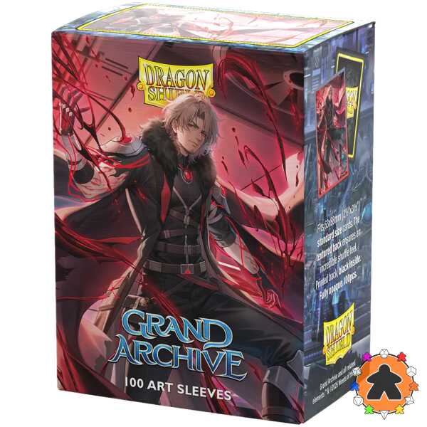Dragon Shield - Dual Matte Art Sleeves - Grand Archive : Dante, Hemomancer (100 Sleeves)