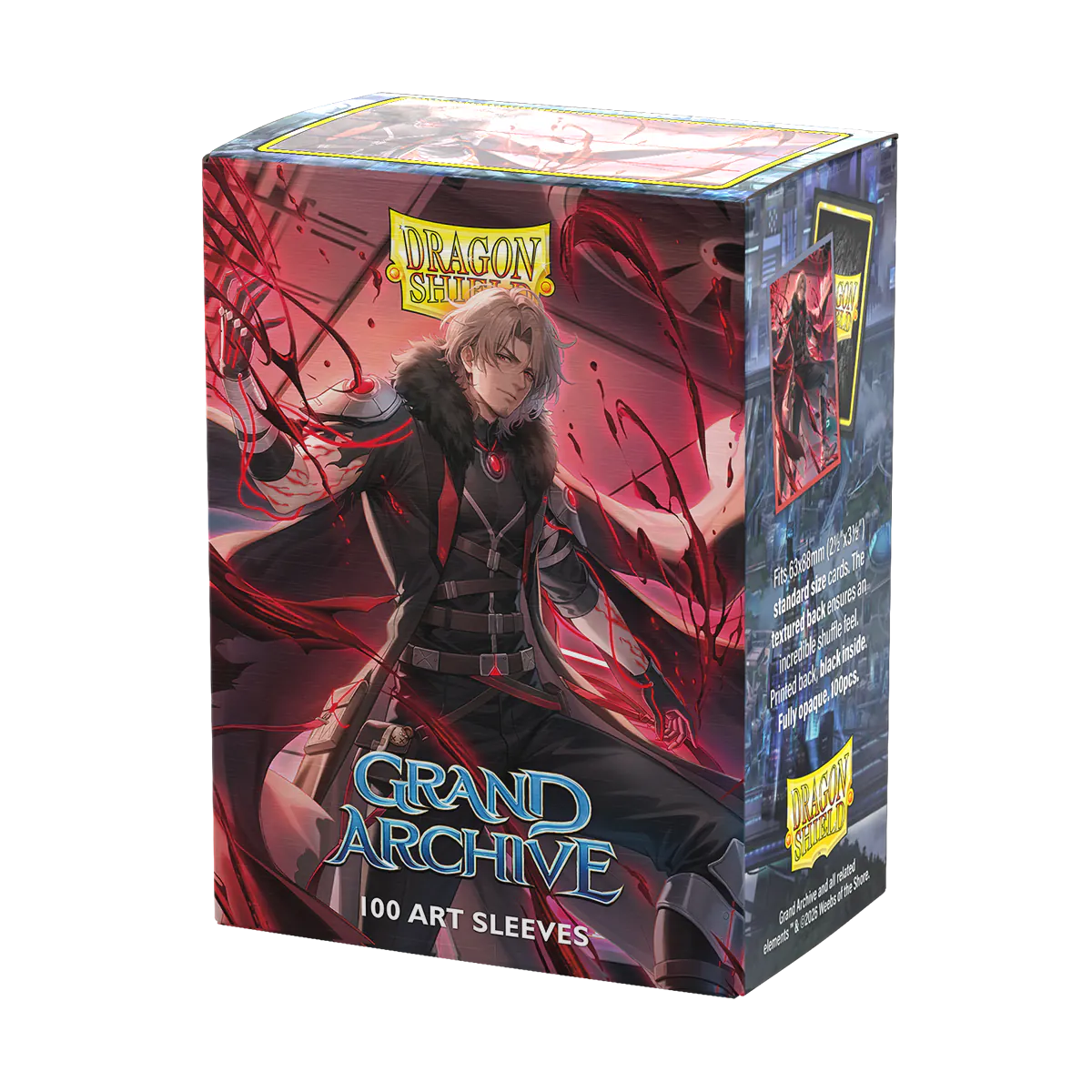 Dragon Shield - Dual Matte Art Sleeves - Grand Archive : Dante, Hemomancer (100 Sleeves)
