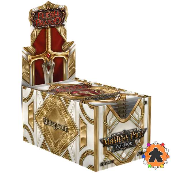 Flesh & Blood (FAB) – Mastery Pack: Warrior – Boite de 12 Boosters (Display - FR)