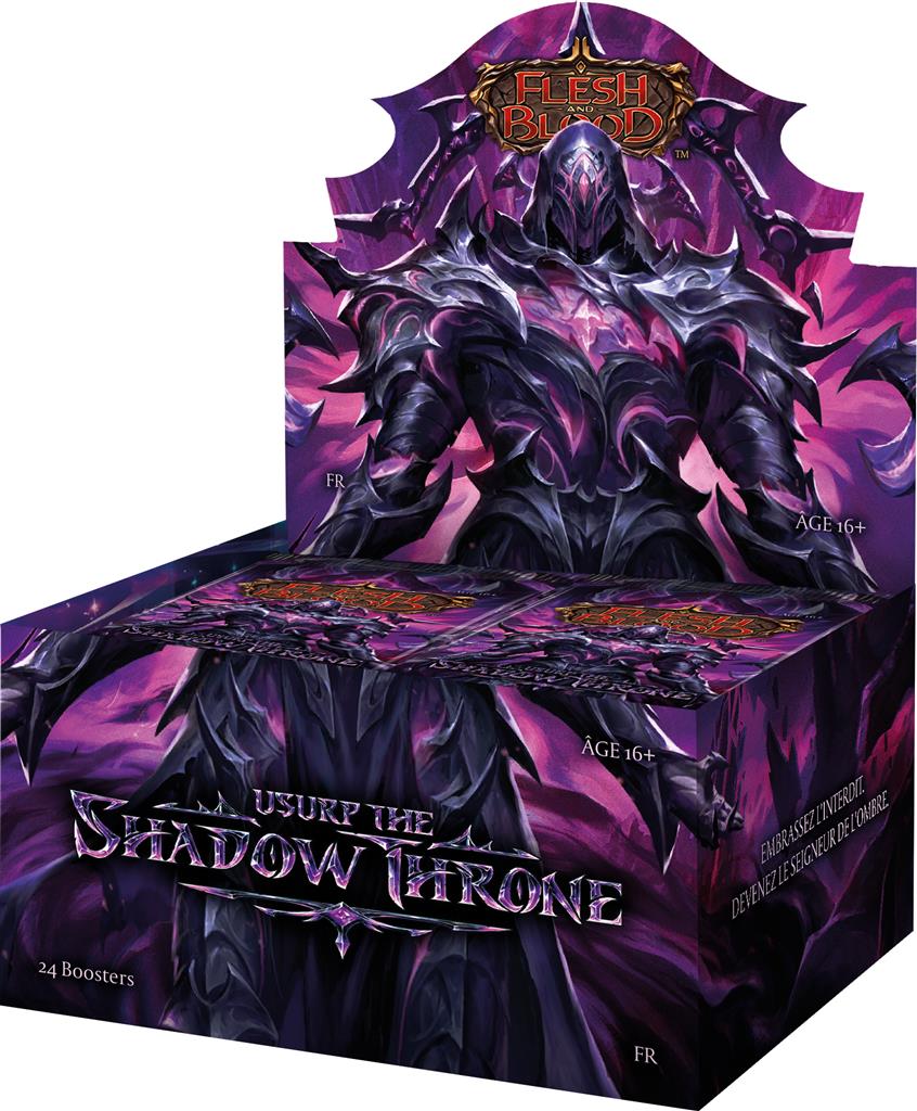 Flesh & Blood (FAB) - Usurp the Shadow Throne - Boite de 24 Boosters (Display - FR)