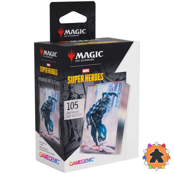 Gamegenic - MTG Marvel Super Heroes - Premium Art Sleeves - Black Panther