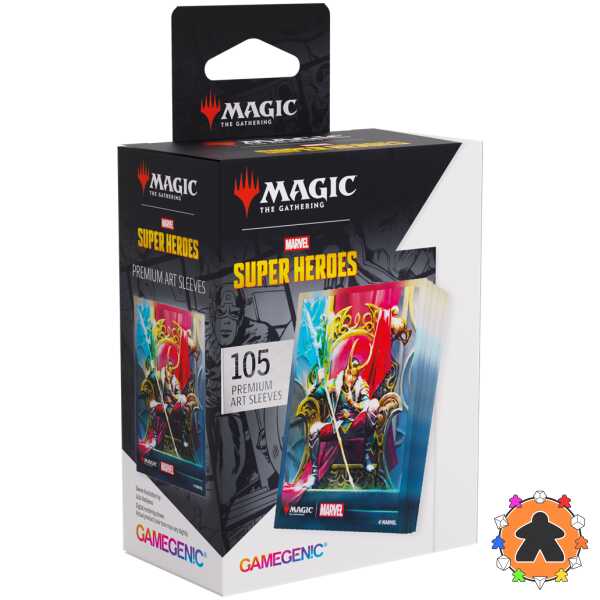 Gamegenic - MTG Marvel Super Heroes - Premium Art Sleeves - Loki Laufeyson